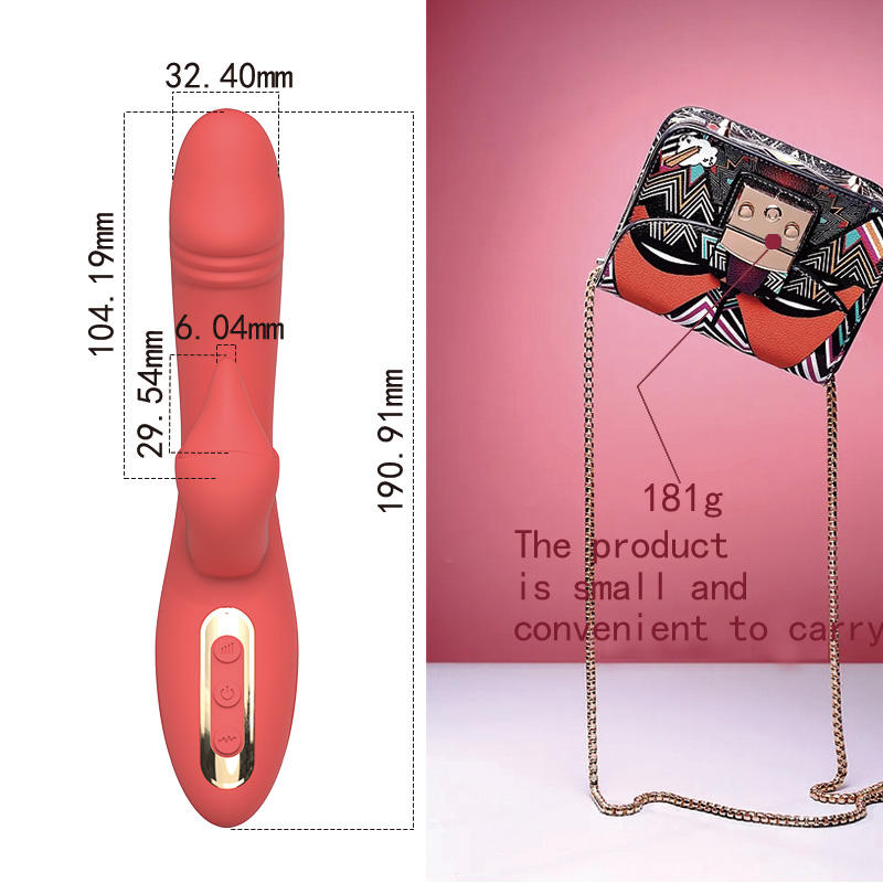 Gode vibrateur pour femmes, Massage vaginal, point G, léchage de langue, clitoridien, lapin, stimulateur de chatte anale, jouets sexuels pour adultes