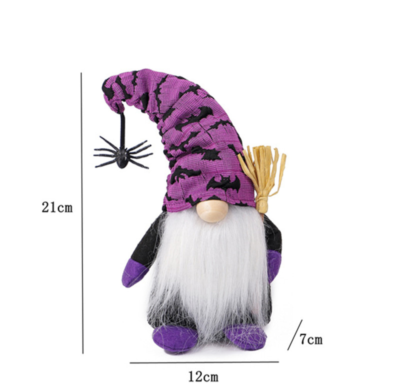 Nouveau Halloween Jouets Halloween Décorations Sans Visage Gnome Poupée Araignée Chauve-Souris Parti Atmosphère Props C66