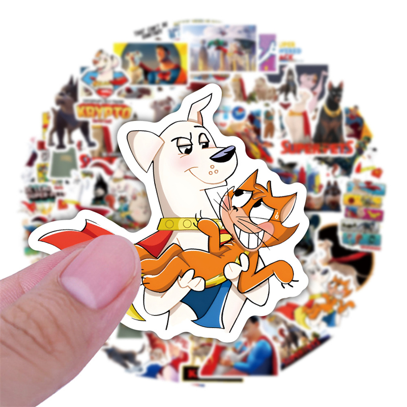 50 stcs cartoon super huisdieren stickers huisdieren United sticker DIY laptop bagage skateboard graffiti stickers leuk voor kinderspeelgoed cadeau