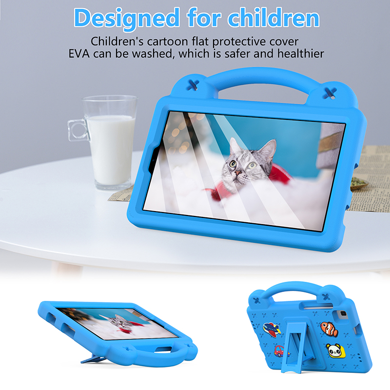 iPad Kids Case Eva Drop-Prof-Schockdicht mit Schultergurt mit Kickstand Griff Kinder freundliche Schutz Tablet Deckhülle für Mini 123456 Air 10.2 10,5 Pro 11 Zoll