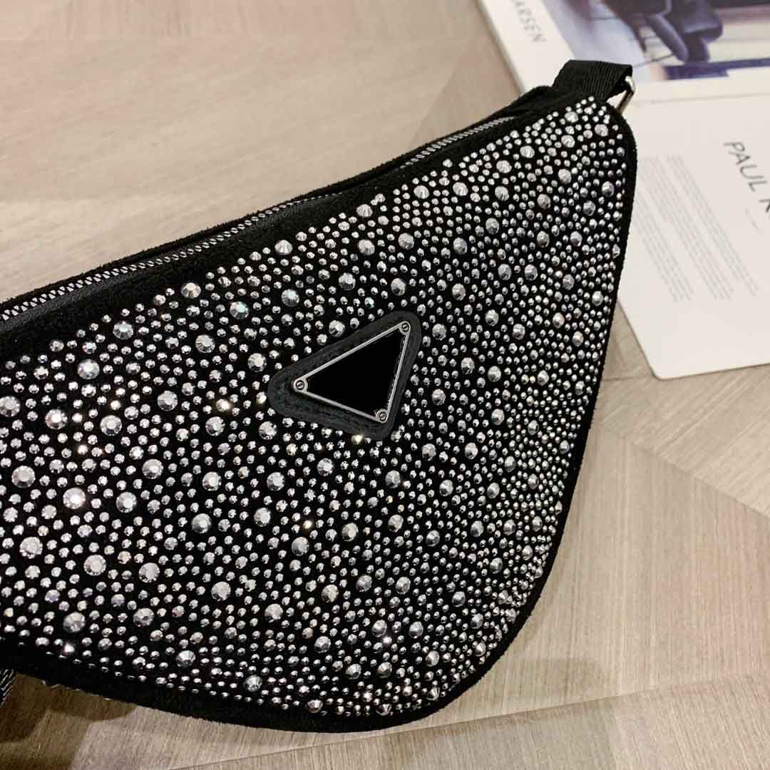 مصممة حقيبة المرأة المثلث حقيبة المثلث حقيبة اليد الأزياء الفاخرة الكلاسيكية العلامة التجارية عالية التقليد العلامة