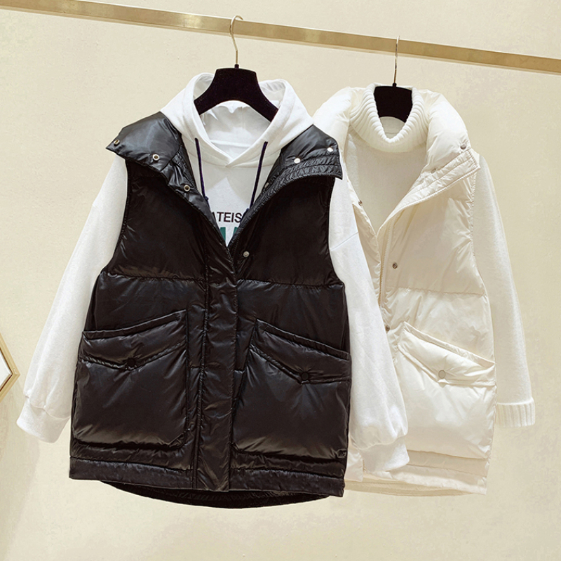 Gilet da donna Autunno Inverno Giacca senza maniche di grandi dimensioni Donna Moda coreana Casual femminile Bella maglia calda Capispalla all'ingrosso 220928