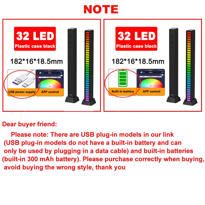 APP LED Streifen Nachtlicht RGB Sound Control Licht Sprachaktivierte Musik Rhythmus Umgebungs Lampen Pickup Lampe Für Auto Familie party Lichter