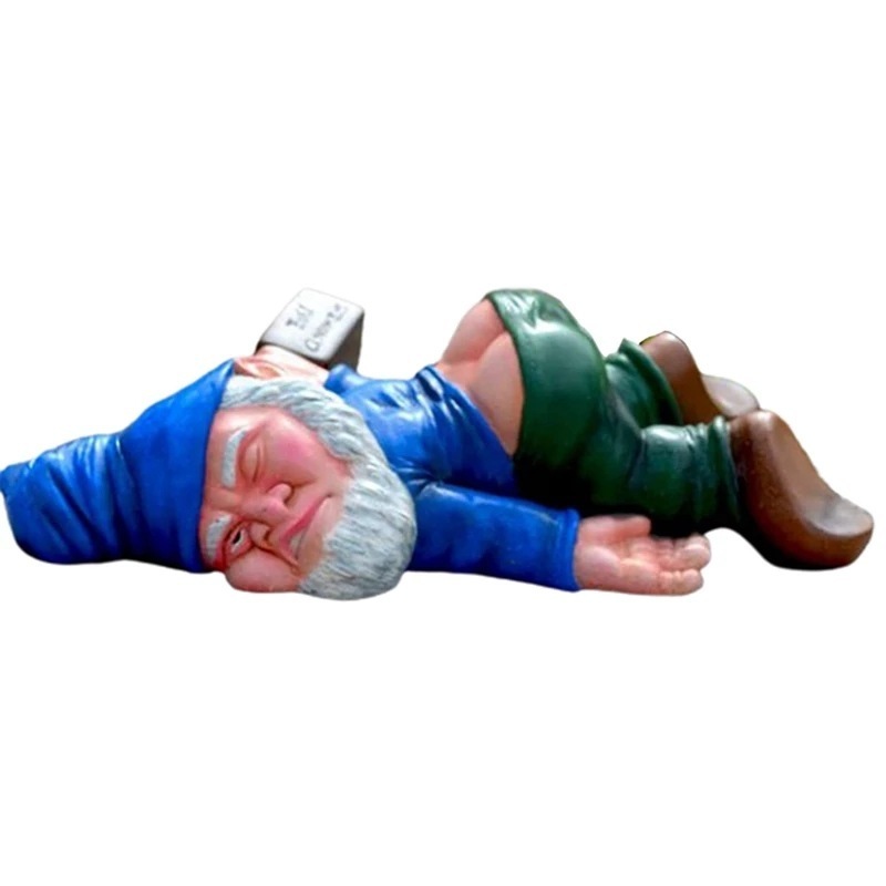 Decorative Objects Figurines Funny Gnome Ornaments Resin Naughty Garden Decoration Villa Home Statue Decoartion 220928