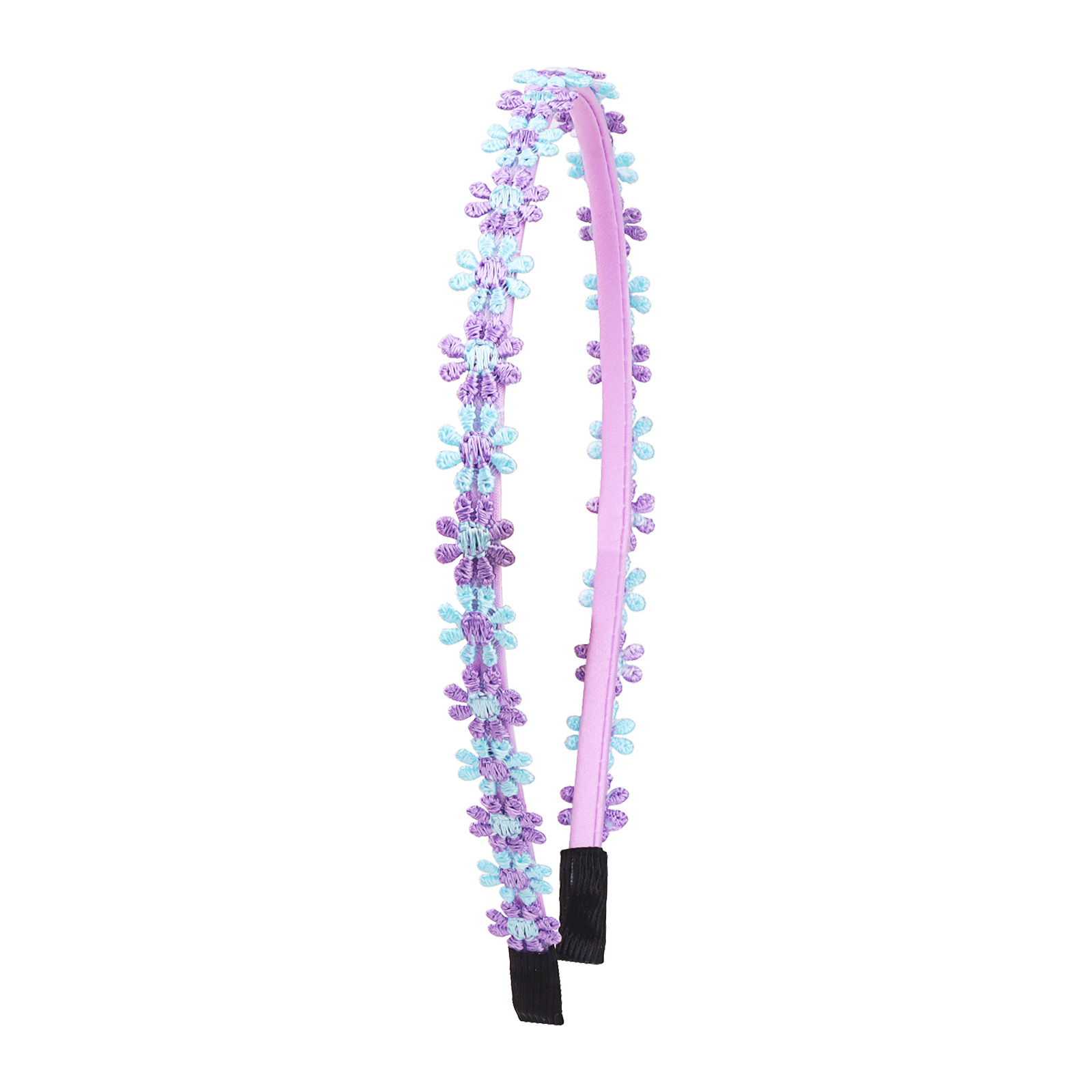 Bandas de cabe￧a novas folhas de flores coloridas de f￡brica colorida Faixa de cabe￧a Princesa Acess￳rios para cabelos
