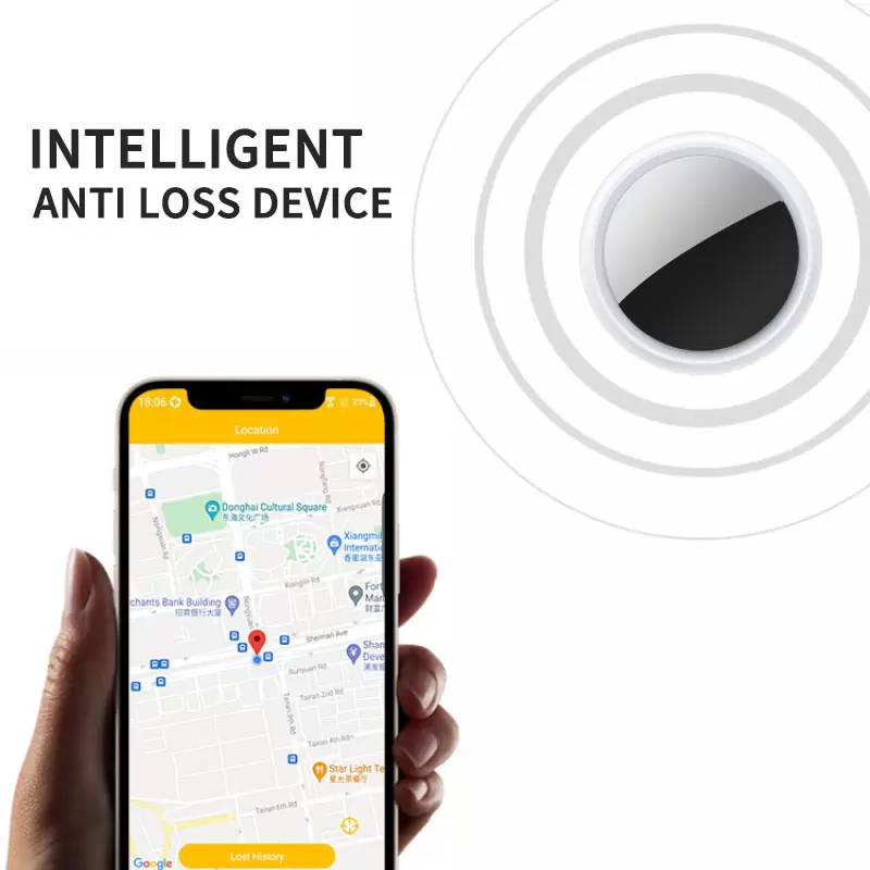 مضاد لذيذ Smart Bluetooth ITAG Trackers Mini Tracer Pet Child GPS Locator Tag Tag Alare Wallet Tracker