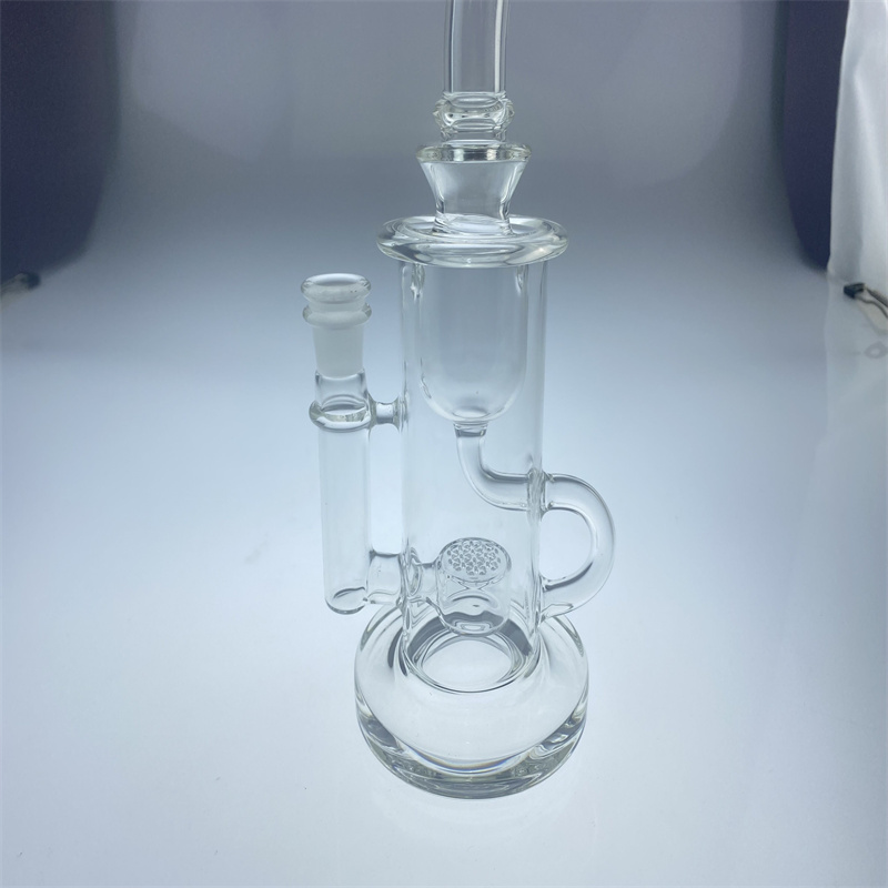 Glass hookah recycle cup bong 14mm joint new design high quanlity