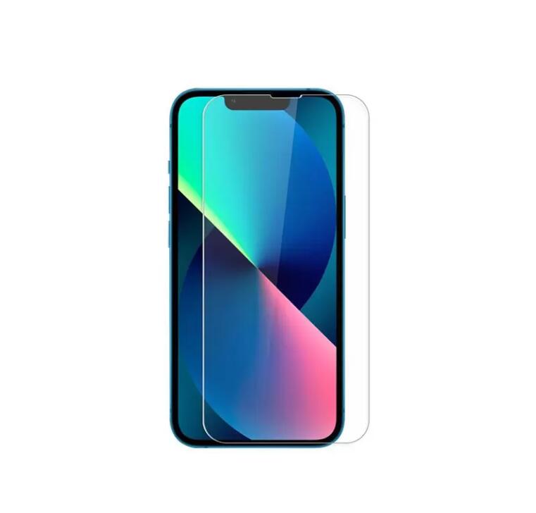 Protecteur d'écran en verre trempé 9H 2.5D, Film de couverture complète pour iPhone 15 14 13 12 mini 11 pro X XS MAX XR 8 7 Plus Samsung S22 A52 A72 A32 A13 A33 A53 A73 Huawei Xiaomi