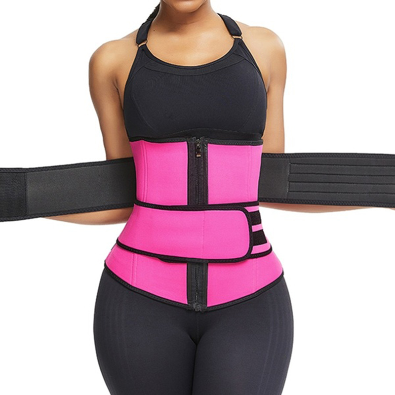 Damen Shapers Shaperwear Taillentrainer Neopren-Saunagürtel für Frauen Gewichtsverlust Cincher Body Shaper Bauchkontrollgurt Schlankheits-Fitnessgürtel 220928