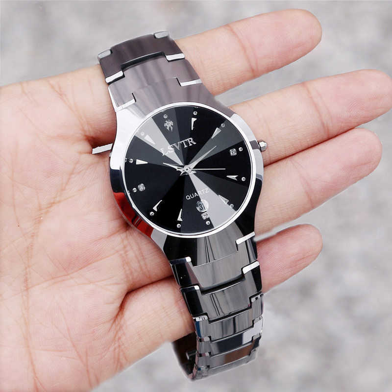 Women's Watches Dome Cameras Trending Couple Watch Fashion Lover Watches Men Women Quartz Wristwatches Calendar Clock Minimal251Q