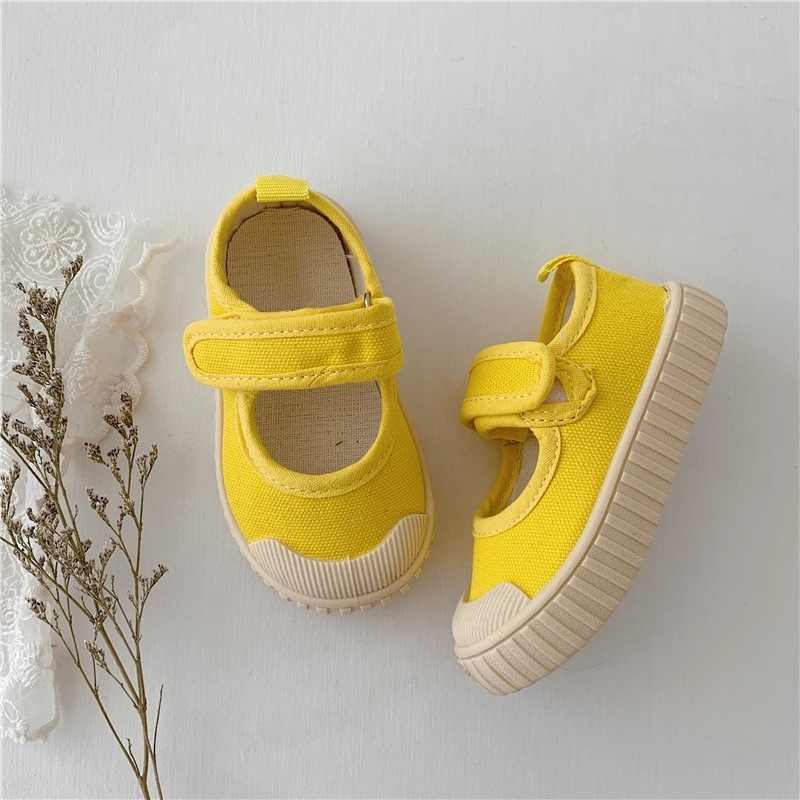 Sneakers Kids Canvas Shoes Soft Bottom Girls Casual 1-12 Years Old Autumn Children Walking 220928