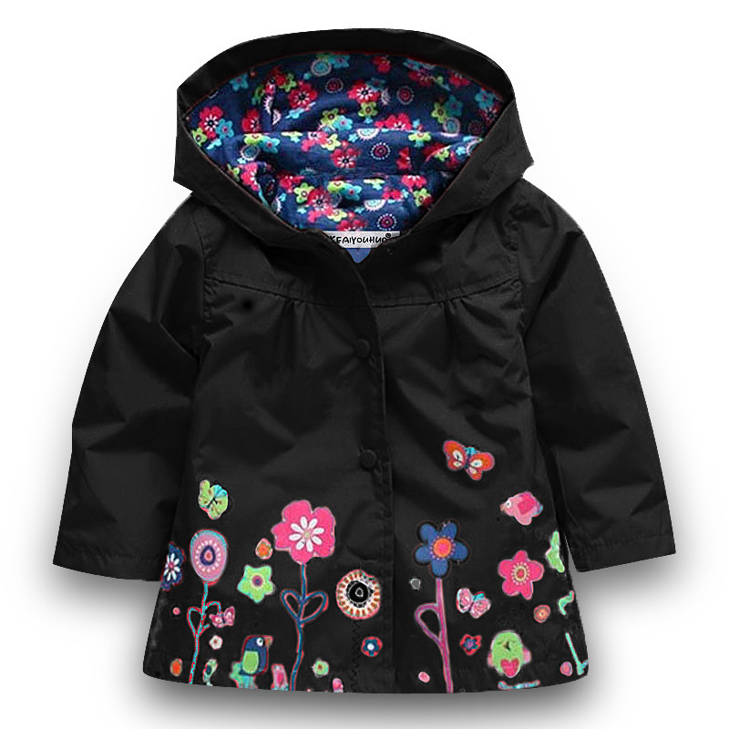 Jackets Autumn Waterproof Windbreaker For Boy Baby Trench Coat Kids Long Sleeve Children Clothing Girls Fashion Outwear 2-6Y 220928