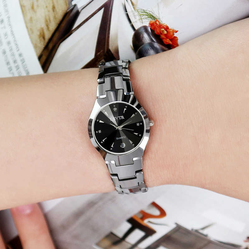 Women's Watches Dome Cameras Trending Couple Watch Fashion Lover Watches Men Women Quartz Wristwatches Calendar Clock Minimal251Q