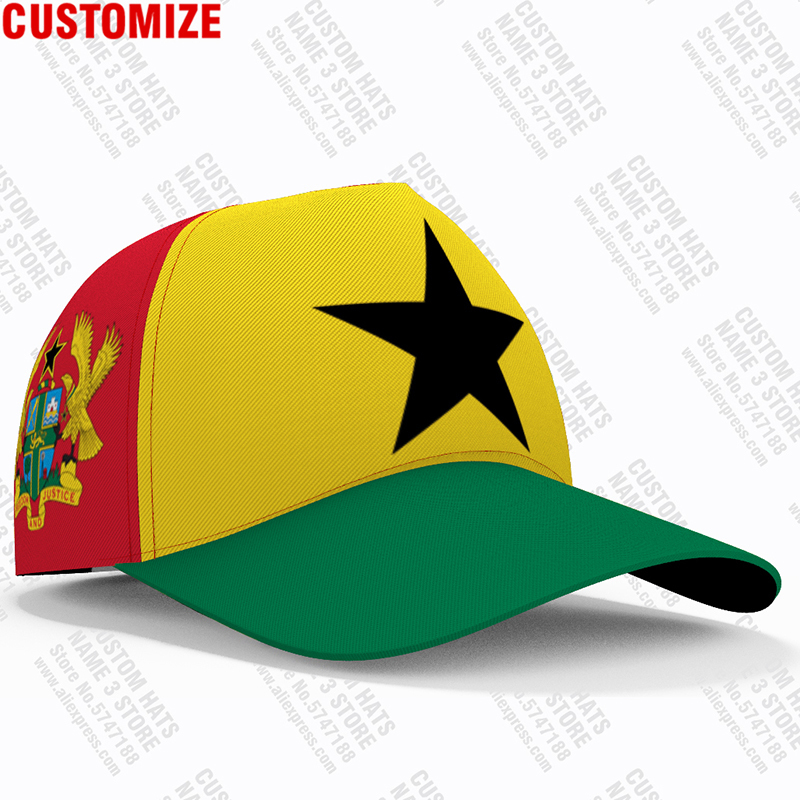 قبعات الكرة غانا البيسبول كاب مخصص اسم فريق فريق GH ذروة القبعات GHA Country Travel Republic Nation Flag Ghanaian Headg222e