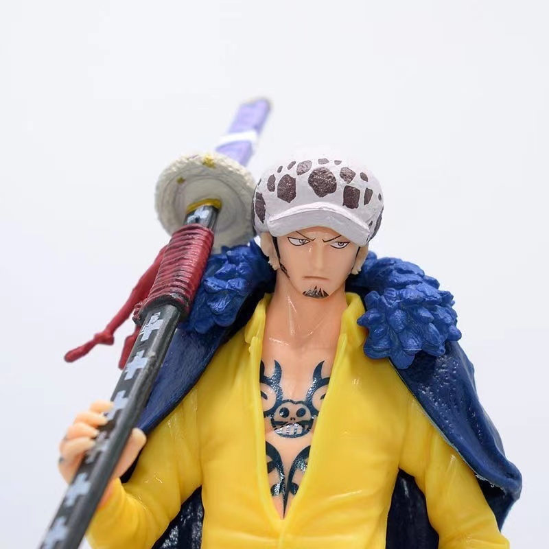 Anime Manga Japanese Figure DXF Wano Country Trafalgar Law PVC Collection Model Dolls Toy For Gift 18cm 2209278334755