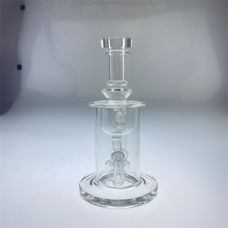 Glass hookah recycle cup bong 14mm joint new design high quanlity