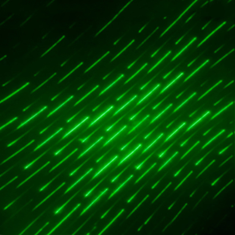 緑色の流星シャワーエフェクトレーザープロジェクターライトクリスマスライトRFリモコン付きホリデーパーティー用屋外装飾ガーデン芝生ライト