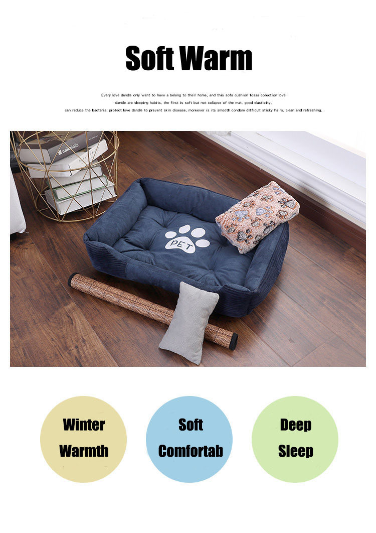 kennels pens Dog Bed Sleeping Bag for Large dogs Kennel Cat Mat Sofa Beds Pet House Winter Cushion Small Dogs 220929