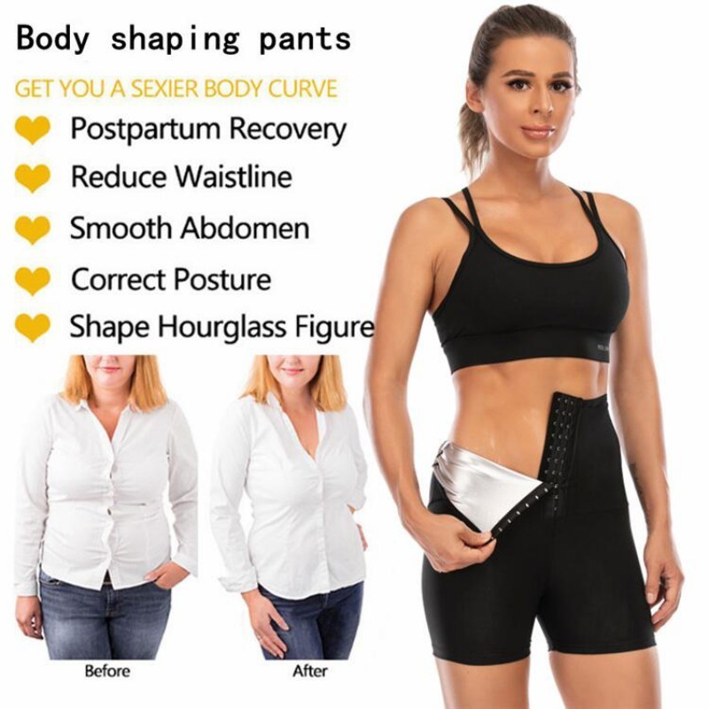 SHAPERS DONNE DOMENS Addome Controllo dei pantaloni della tuta Hiplifting Sauna Gruppo ad alta vita Fitness Shortness Shorts Shorts Shorts 220929