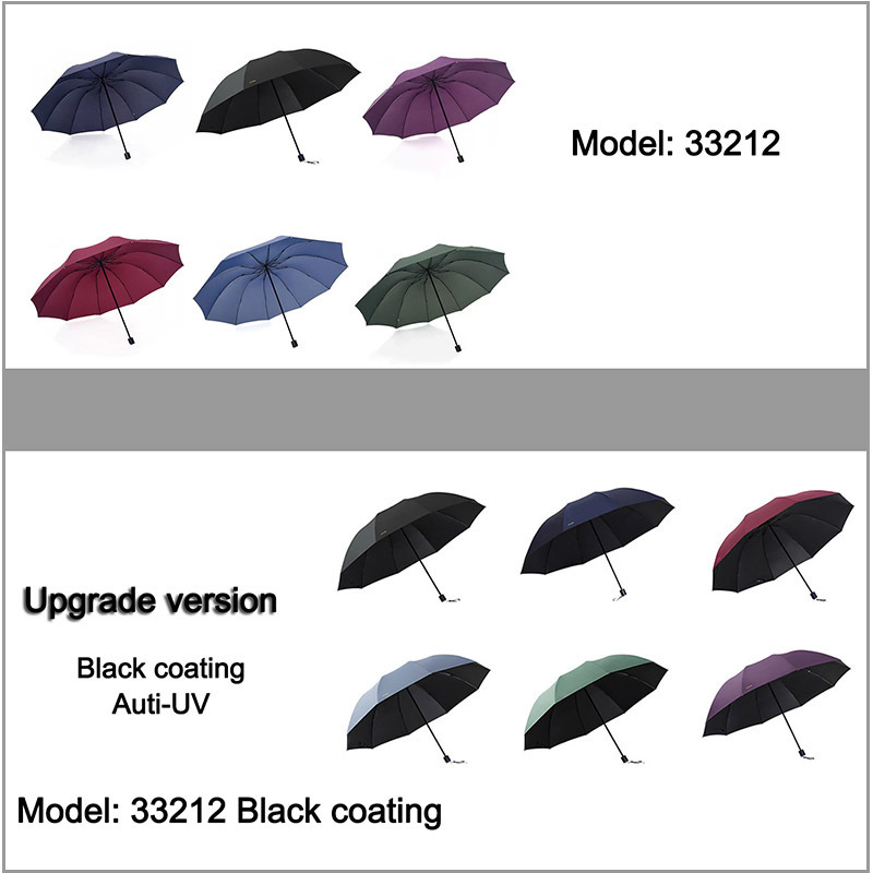 Umbrellas Brand Antif UV Big Umbrella Rain Women Flound Wind-Coneser Sun