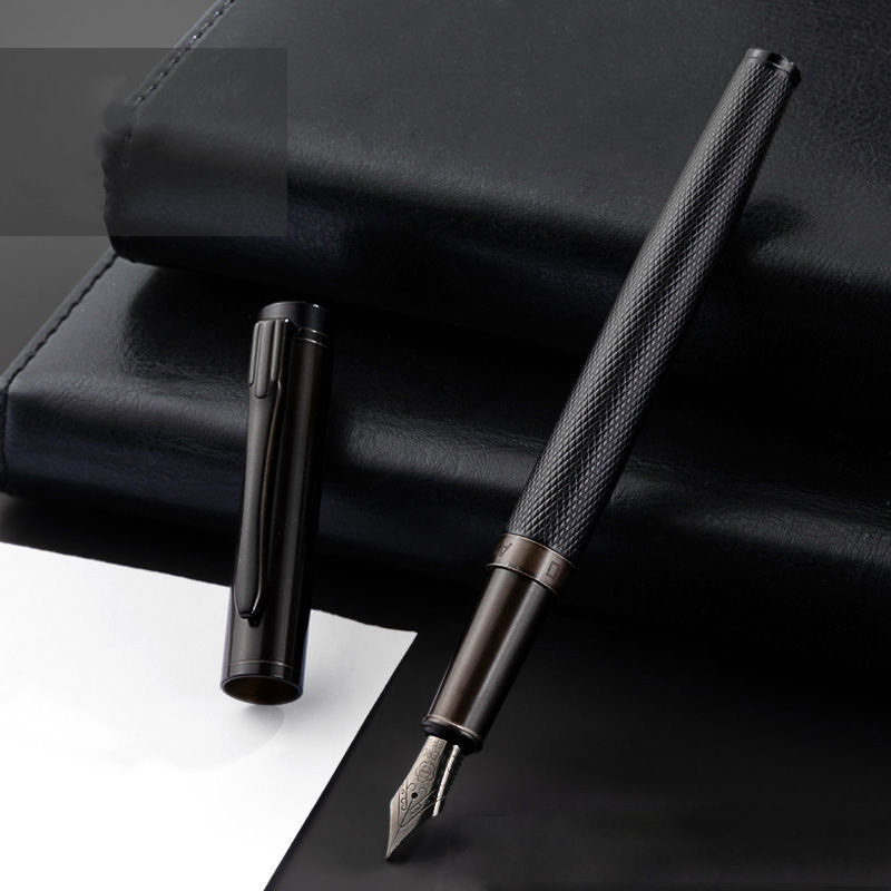 Penne stilografiche Luxury HERO Black Forest Pen Estremamente scuro Business Office School Supplies Inchiostro 220928