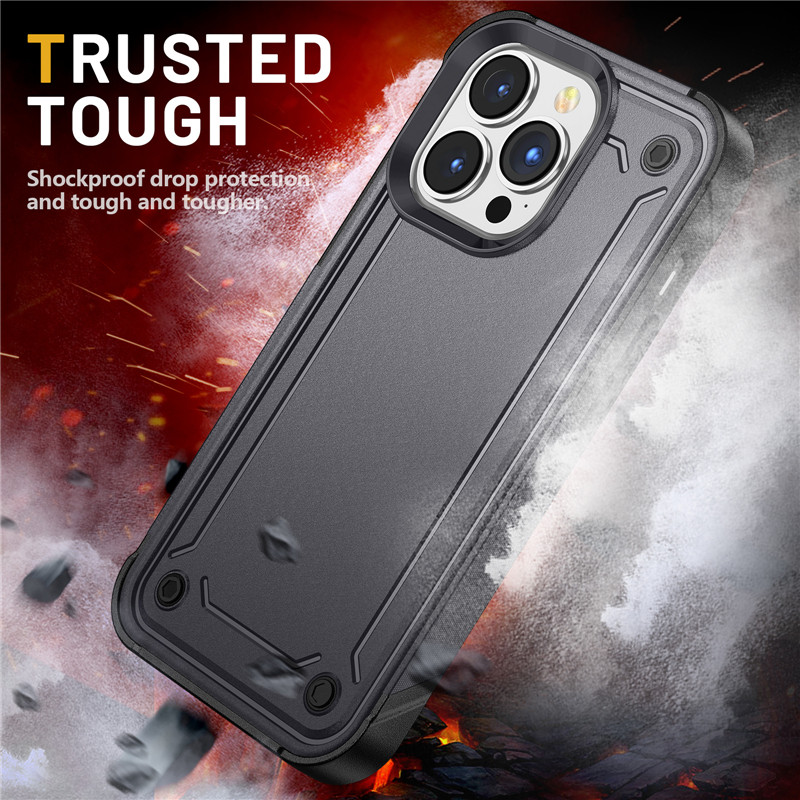 Tough Armor Phone Cases For Iphone 15 Pro Max 14 Google Pixel 8 7A 7 Samsung Galaxy S24 Plus Ultra S23 FE Heavy Duty Hybrid Shockproof Covers