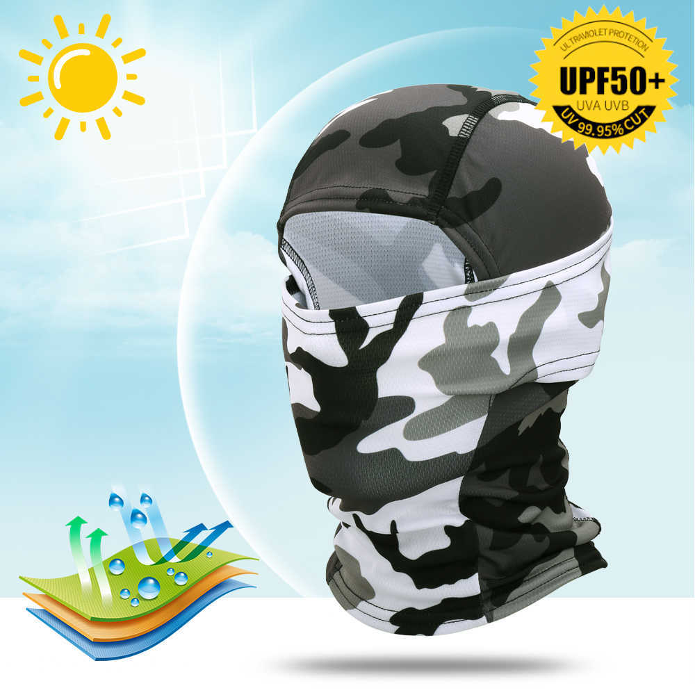 Radfahren Caps Masken Motorrad Balaclava Vollgesichtsmaske Ski Motocross Moto Helm Liner Motorrad Reiten Biker Hood Caps Hals Abdeckung Männer Sommer T220928