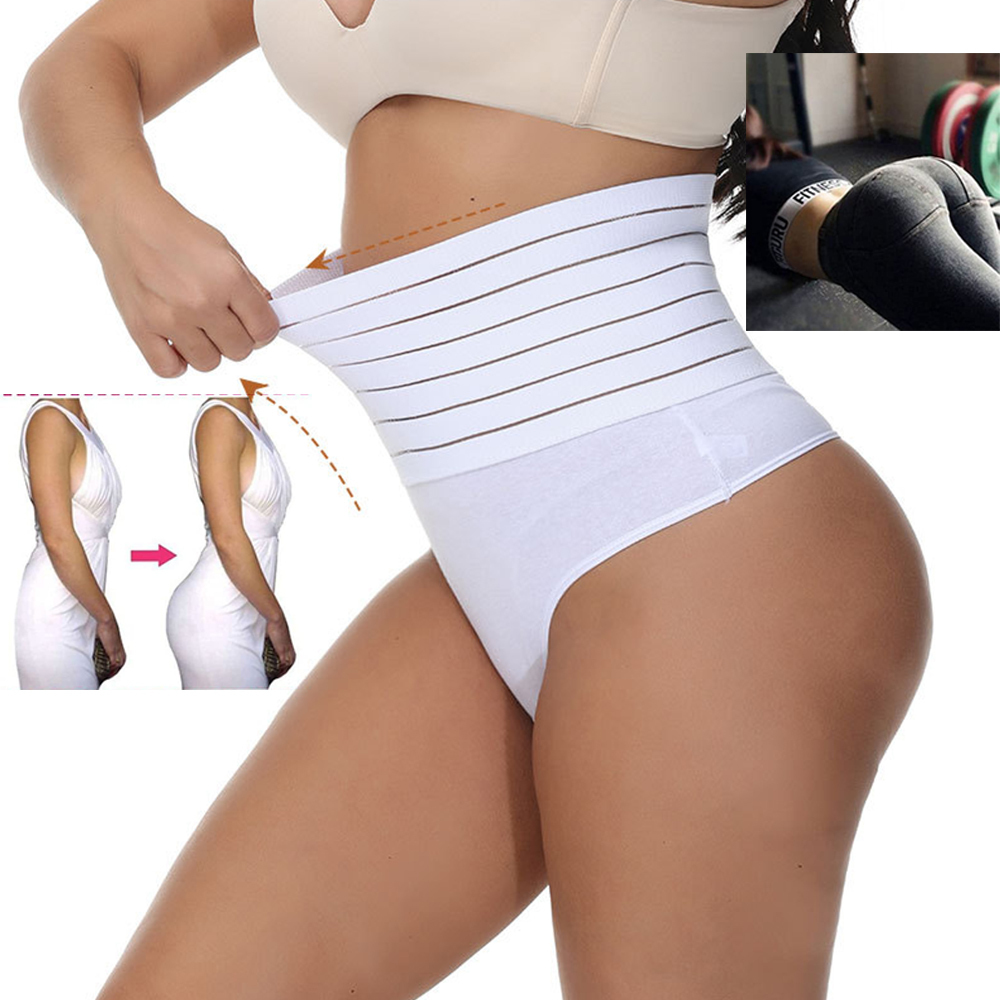 Femmes Shapers Femmes taille haute façonnage ventre culotte minceur ventre sous-vêtements ventre plat gainage corps Shaper bout à bout Shapewear tongs 220929