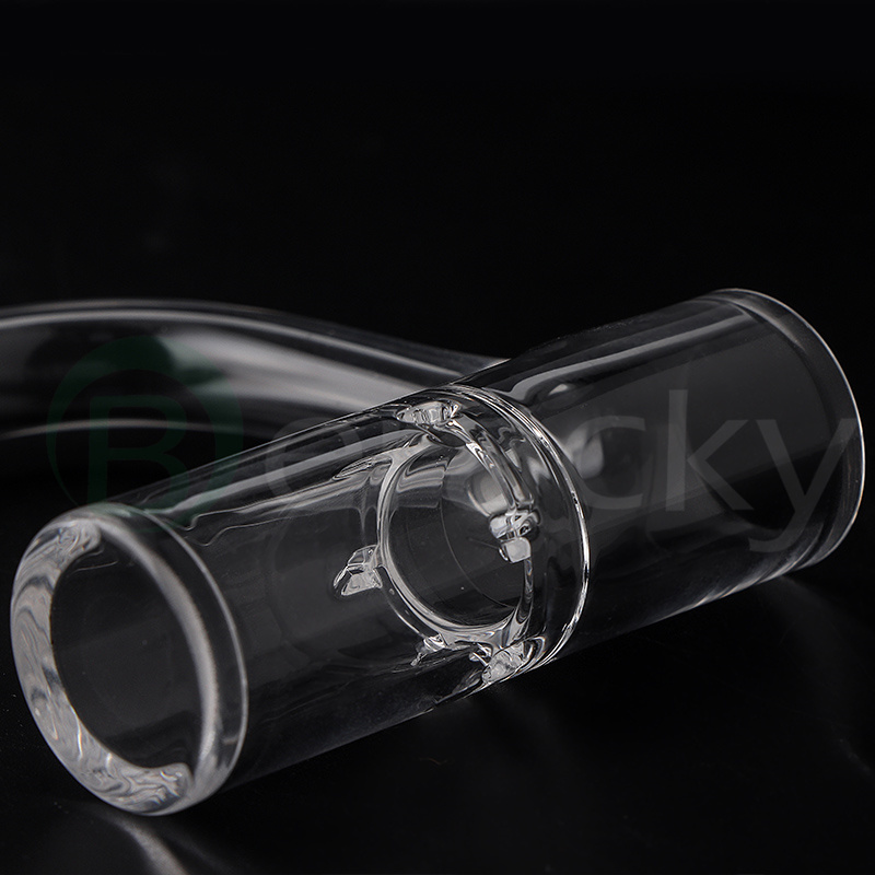 Smoke Chamber Auto Spinner Full Weld Beveled Edge Quartz Banger 10/14/18mm Male Nail For Dab Rigs Glass Bong Pipes