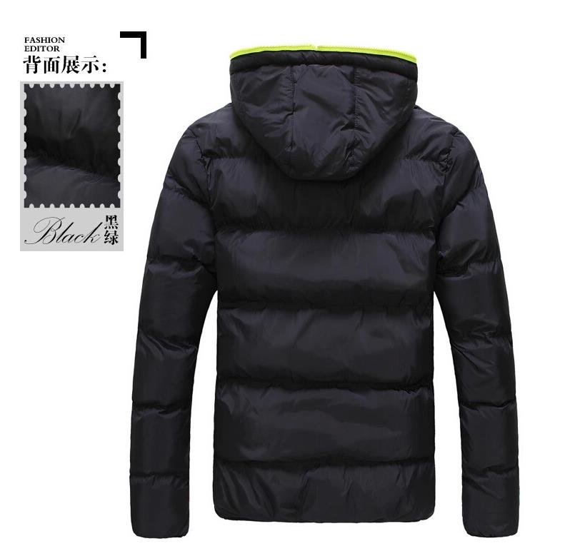 Hiver hommes vestes à capuche manteau à capuche décontracté fermeture éclair sweat Plue taille