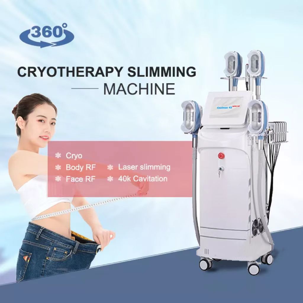 2022 Vacuum cavitation Rf Criolipolisis lipo laser slimming 360 degree fat remove apparatus factory price