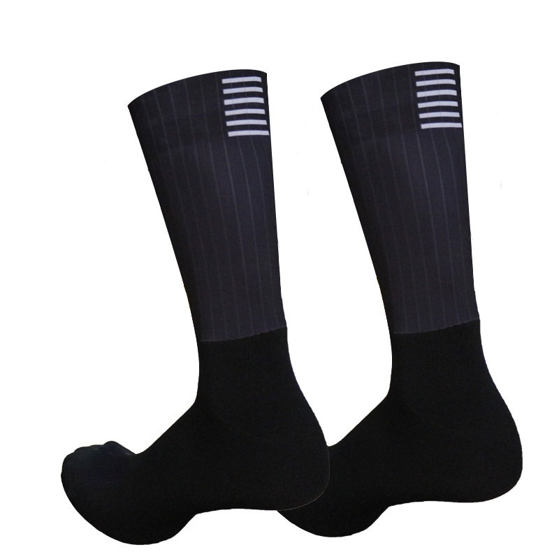 Sports Socks Pro Team Aero meias de ciclismo Anti Slip Slip Silicone Road Socks Men Sport Sport Calcetines Ciclismo 220930