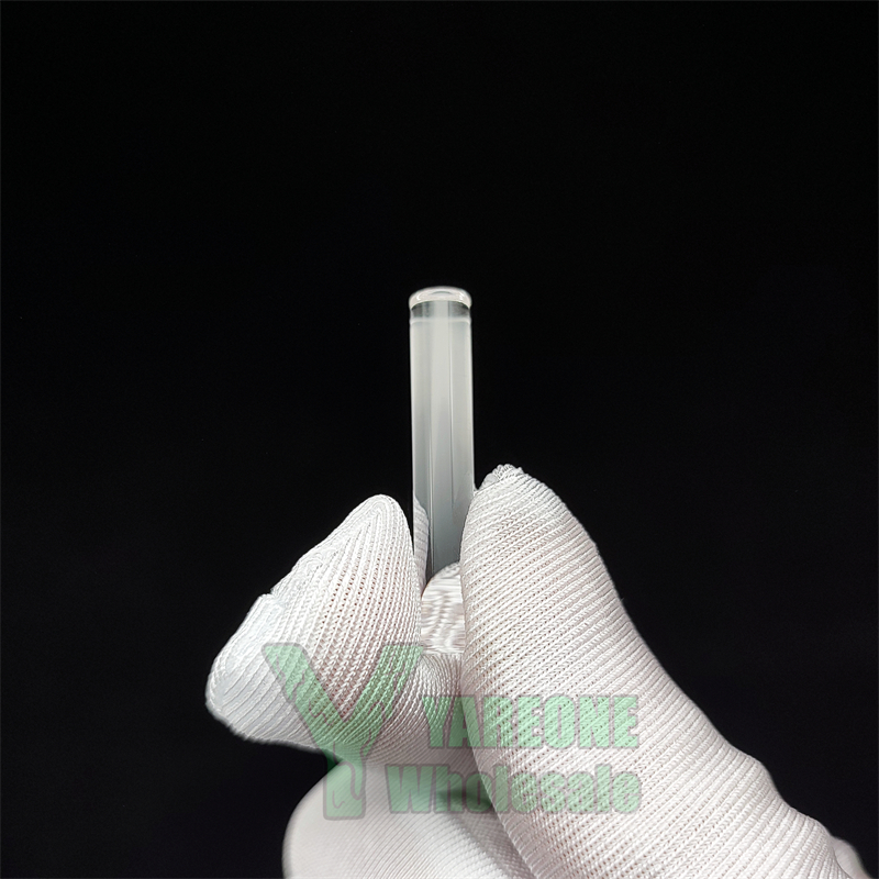 Acessórios de inserção de pilar Terp Slurper 6mm OD Pílulas de quartzo transparentes sólidas ocas com grande retenção de calor projetadas para Dab de baixa temperatura 5654183