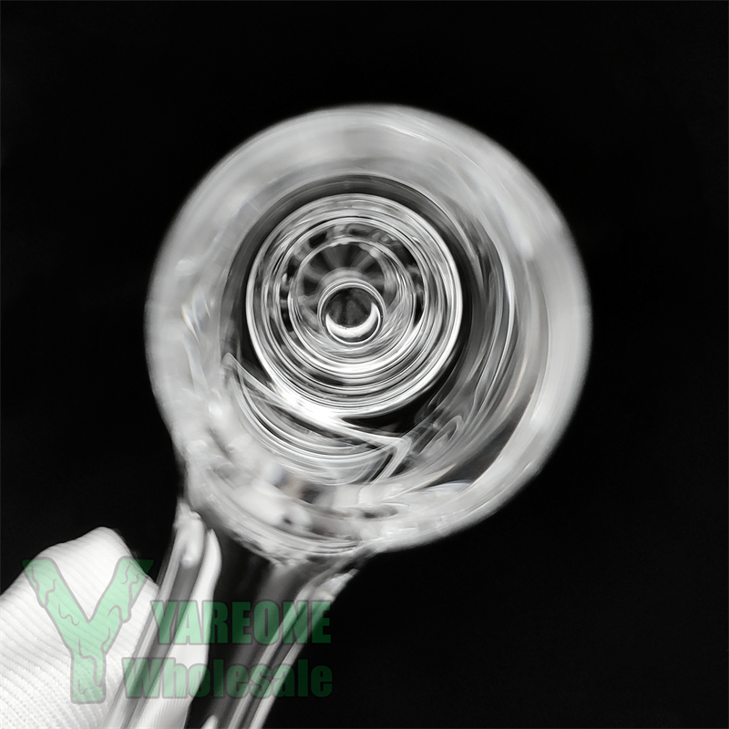 Clear Terp Slurper Pillar Insert 20mm 30mm Smoking Solid Hollow Quartz Pillar Pearl with Great Heat Retention Designed for Dab Banger Nails YAREONE