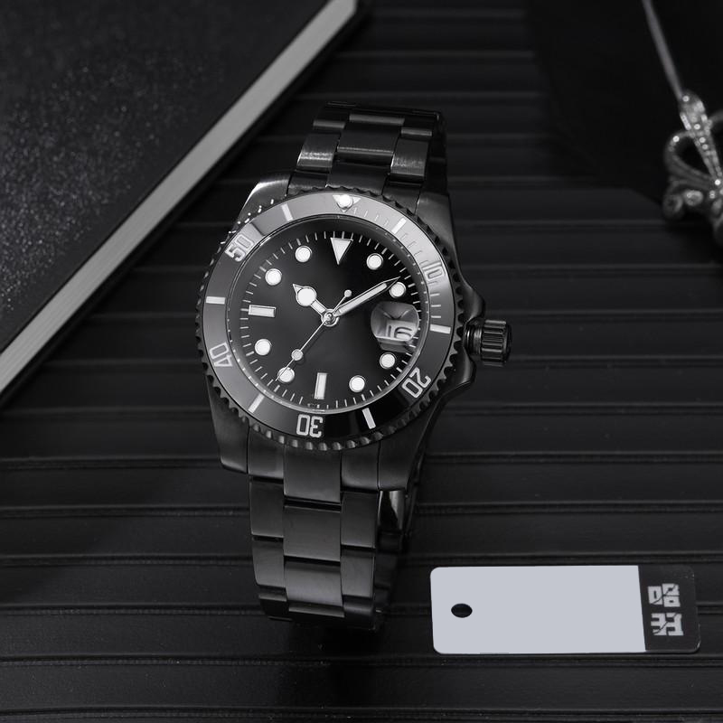 Zdr-Top Quality Ceramic Bezel Mens Watches Automatic Mechanical 2813ムーブメントウォッチ明るいサファイア防水スポーツ自己吹き言263K