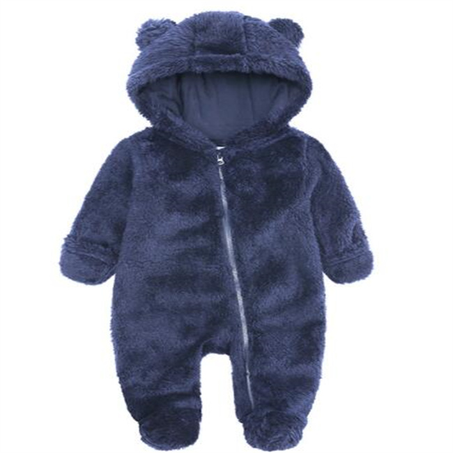 Newborn Baby Rompers Cartoon Bear Infant Costume Boys Jumpsuit Overall Girls Romper Autumn Winter Kids Clothes Sets