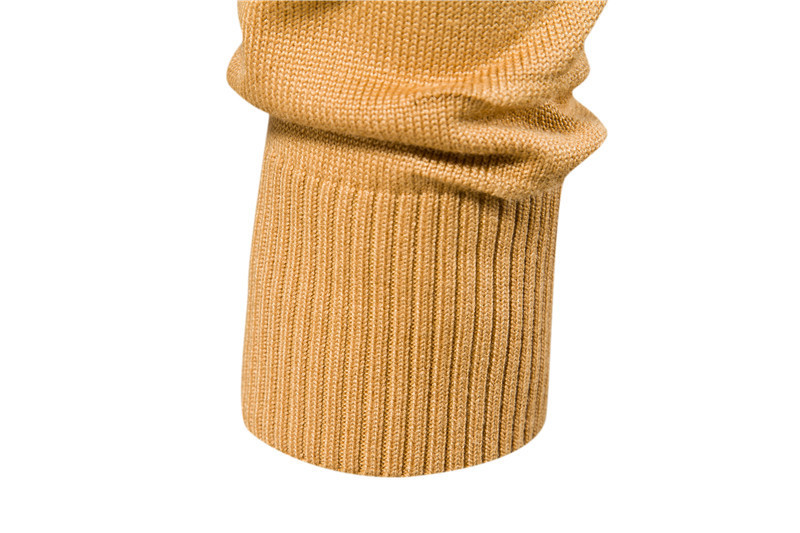 سترات الرجال Aiopeson تقسم الأكمام إسقاط غير رسمية O-teac slim fit pullovers الشتاء الدافئ المحبوك لمدة 220930