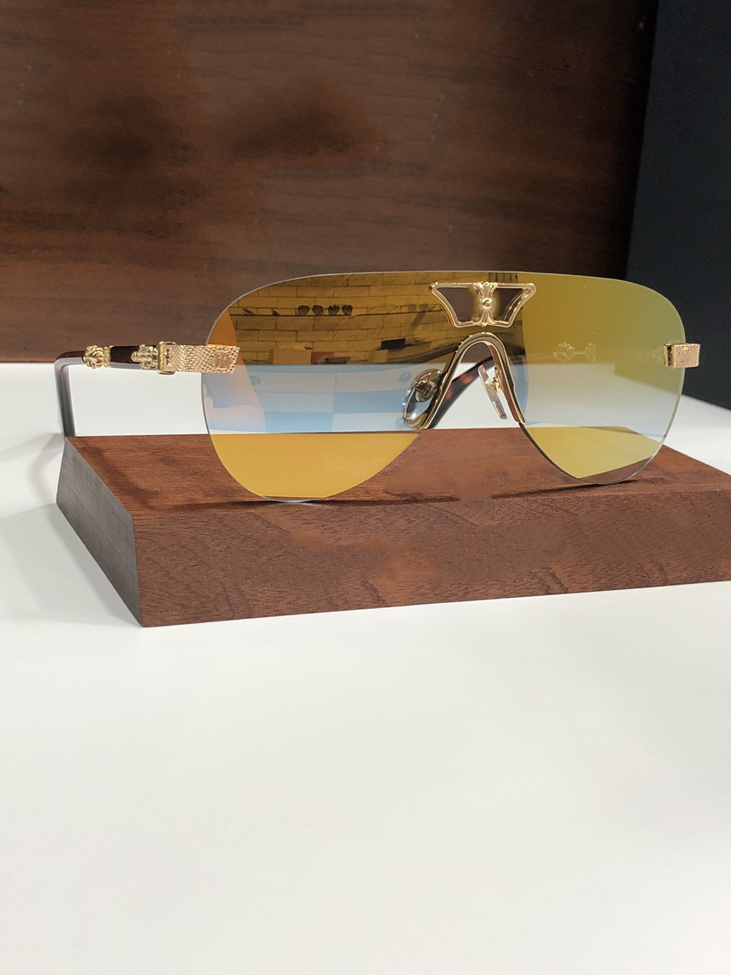 lunettes de soleil design de vente de luxe chaudes pour hommes lunettes de soleil pour femmes lunettes de soleil pour femmes femme lentilles creuses uv400 conception lunettes sans monture lunettes sans cadre