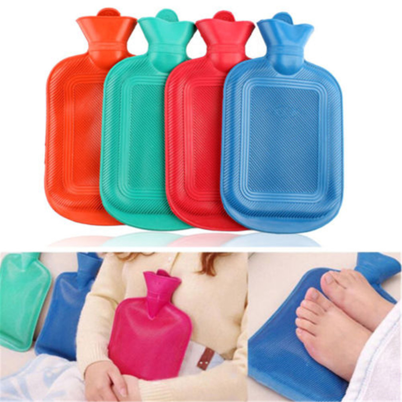 1 pièces Portable bouillotte couleur épais accessoire aléatoire sacs caoutchouc couleur maison