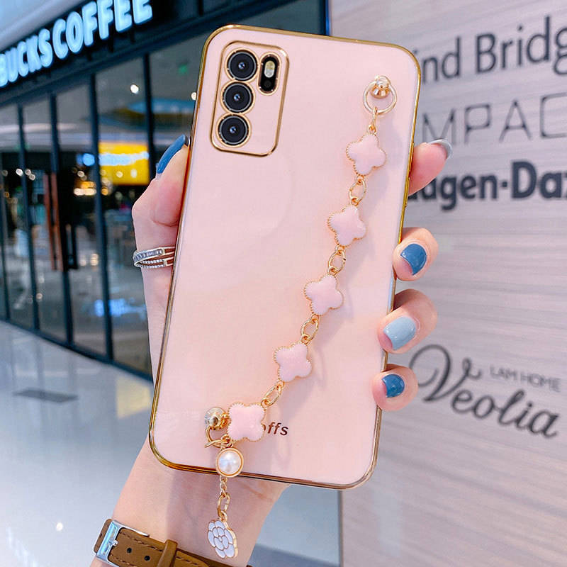 Luxury Plating Bracelet Phone Cases For iPhone 14 Plus Pro Max Fashion Creative Designers Shell iPhone14 13 12 Mini 11 8 7 XR X Xs Shockproof Camera Protective Cover