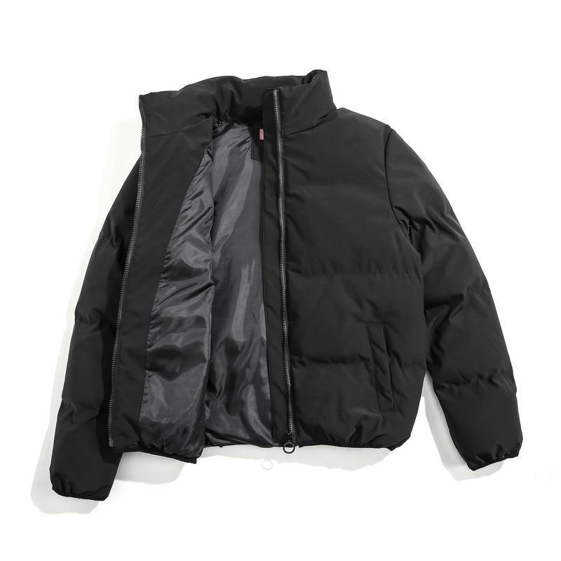 Damen Daunenparkas Winter und Herbst Damen Schwarz Weiß Baumwolle Parkas Jacken Lässige warme winddichte Daunenmäntel 220929