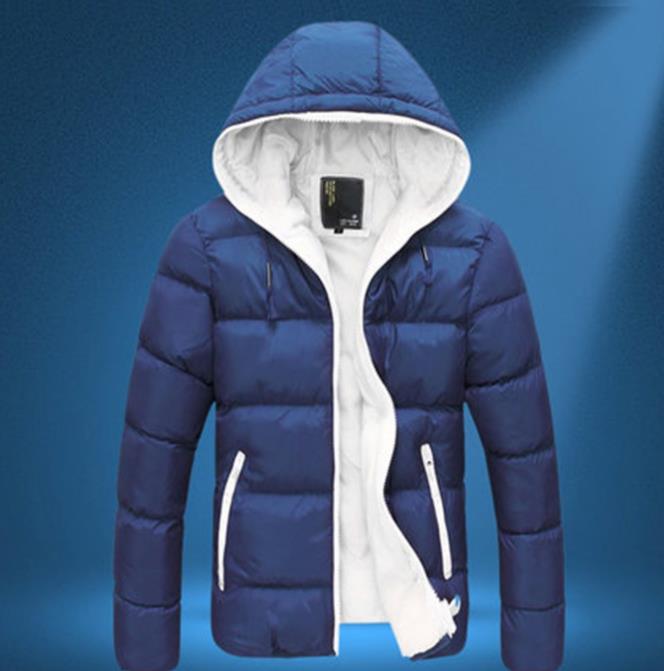 Hiver hommes vestes à capuche manteau à capuche décontracté fermeture éclair sweat Plue taille