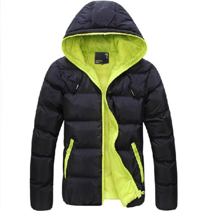 Hiver hommes vestes à capuche manteau à capuche décontracté fermeture éclair sweat Plue taille