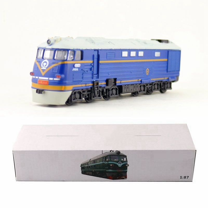 Diecast Model Car -Selling1 87 Alloy Pull Back dongfeng Train Model Model Children's Gifts in Origional Packaging simulation of Sound and Light 220930