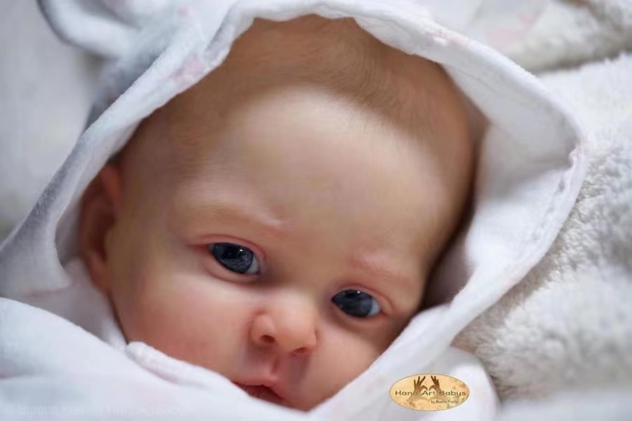 Bambole 20 pollici Bebe Reborn Doll Kit JOCY BY OLGA AUER Rara edizione limitata esaurita con kit corpo e occhi non verniciati 220930