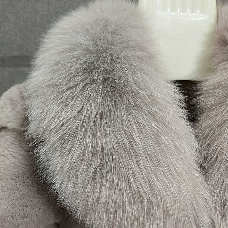 Faux fur lucyever jas vrouwen 2021 mode kraag warme jas herfst winter casual lange mouw dikker uit het dikke uitloper jassen y2209