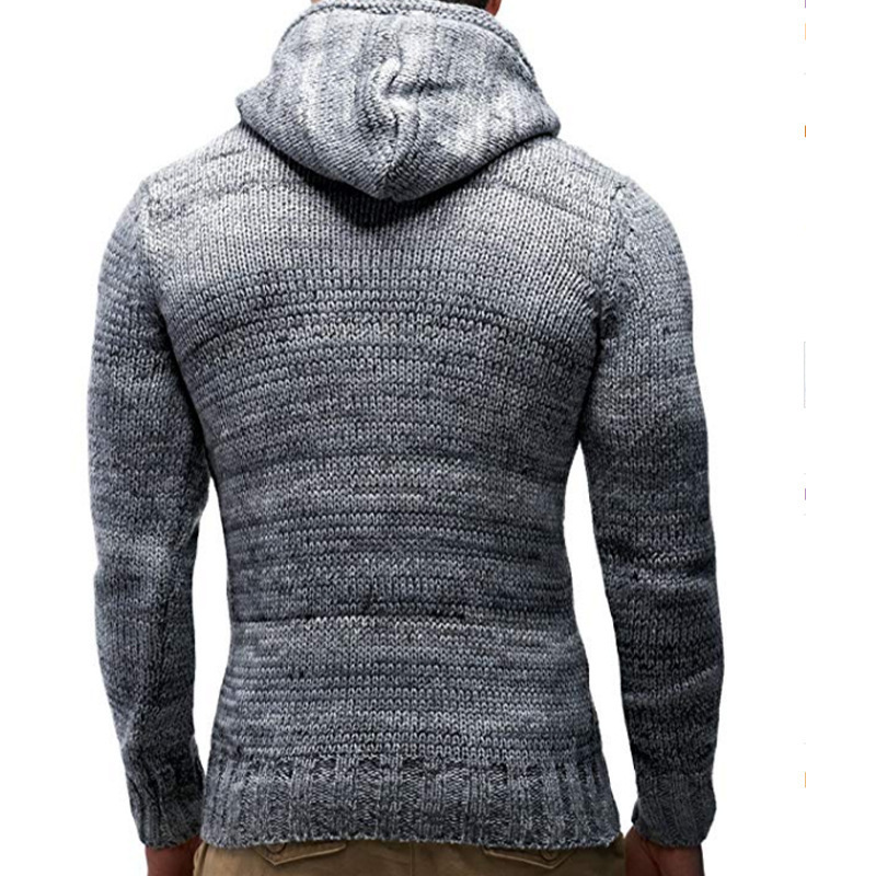 Męskie swetry Zogaa Men Fashion zimowe ciepłe puloby grube wysokie nutki męskie mężec swobodny streetwear duży rozmiar S-3XL 220930