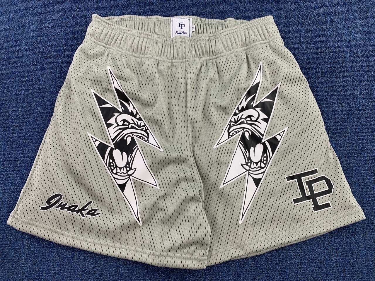 Men's Pants Inaka Double Mesh Shorts Season 13 Men Women Classic GYM Power Animal Print With Liner 220930