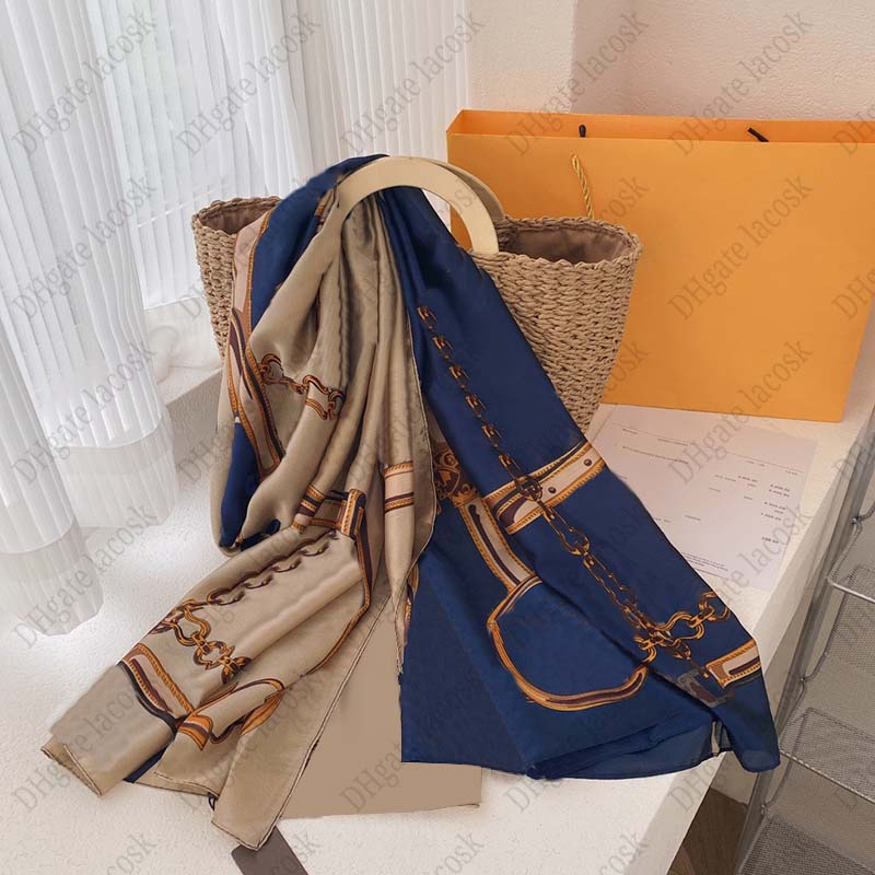 2022 Shaws Designer Fashion Scarf Women Highly Quality Women Pashmina Four Season Classic Exclseories with Card Gift Box256D