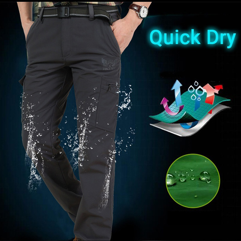 Men's Pants Lightweight Tactical Breathable Outdoor Casual Army Military Long Trouser Male Waterproof Quick Dry Cargo 220924